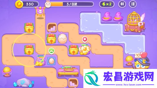保卫萝卜4阿波与魔法宝藏第二十五关怎么过