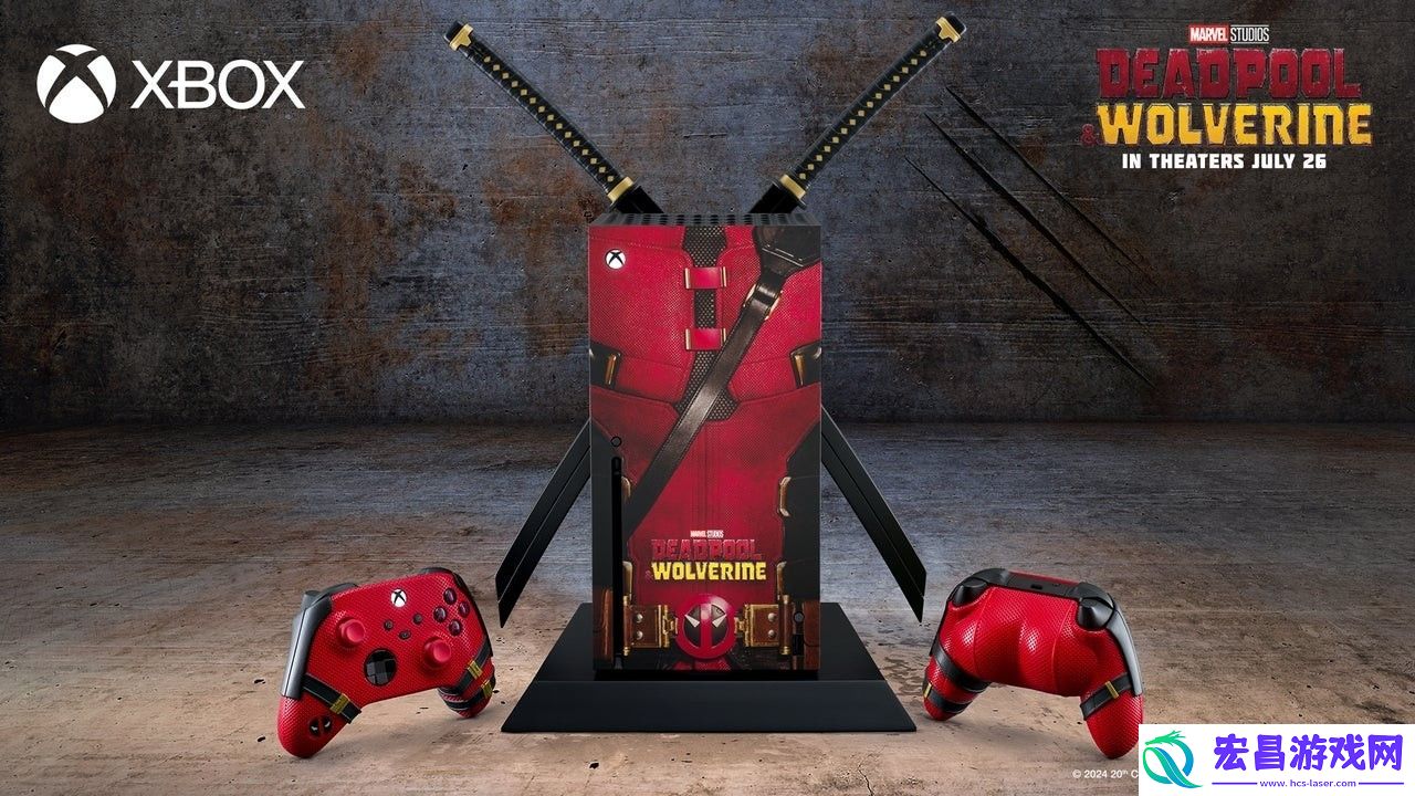 死侍限定款Xbox手柄公布