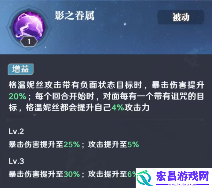 命运圣契黑鸦夫人格温技能介绍