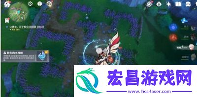 原神在开满鲜花的草地上怎么触发