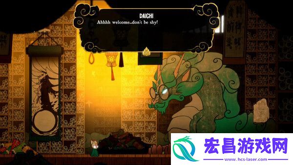 神话体系手绘冒险游戏波与月夜之青莲绿色学习版