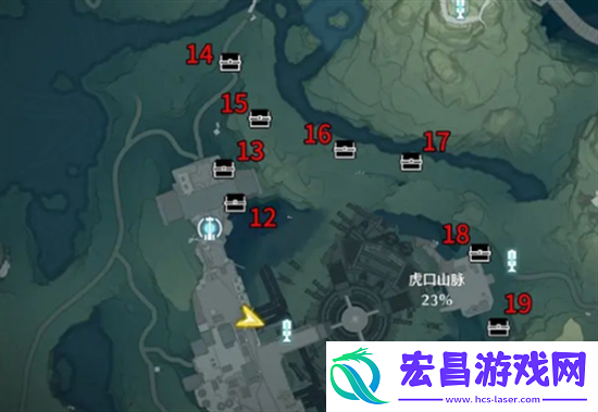鸣潮虎口山脉100%探索方法