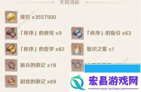 原神阿蕾奇诺突破材料大全