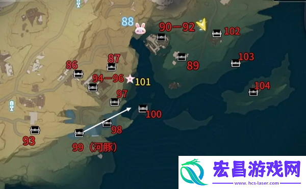 鸣潮荒石高地探索度怎么100%