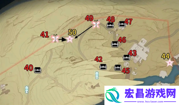 鸣潮荒石高地探索度怎么100%