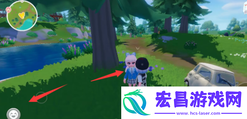 心动小镇发送明信片方法