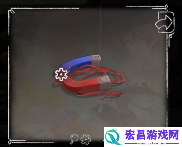 落日山丘磁铁怎么跟红绳分开
