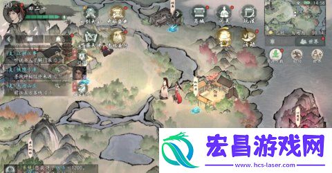墨剑江湖松竹溪怎么探索