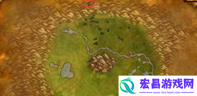 魔兽世界安戈洛环形山飞行点在哪