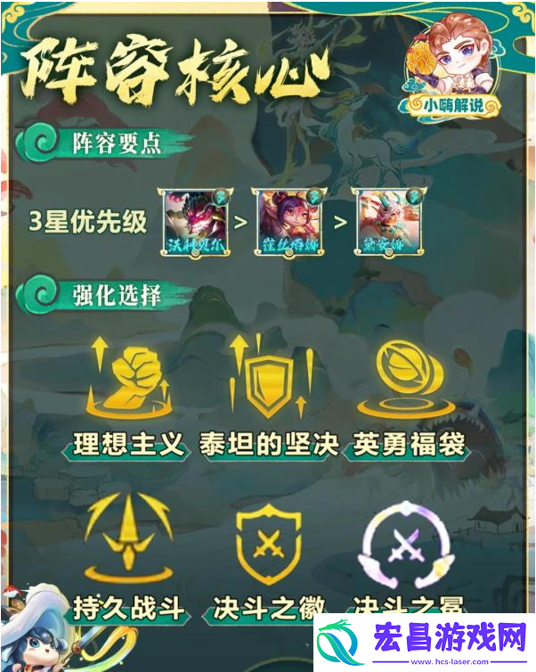 金铲铲之战s11赛季天龙决斗熊阵容上分攻略