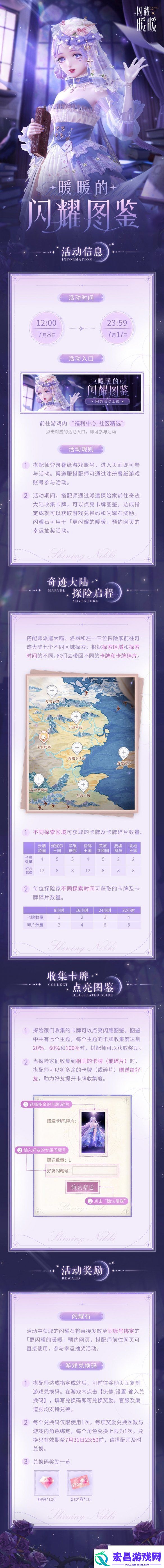 闪耀暖暖暖暖的闪耀图鉴活动介绍