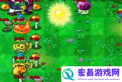 植物大战僵尸杂交版迷你游戏幸运的一天怎么玩