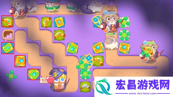 保卫萝卜4阿波与魔法宝藏15关攻略