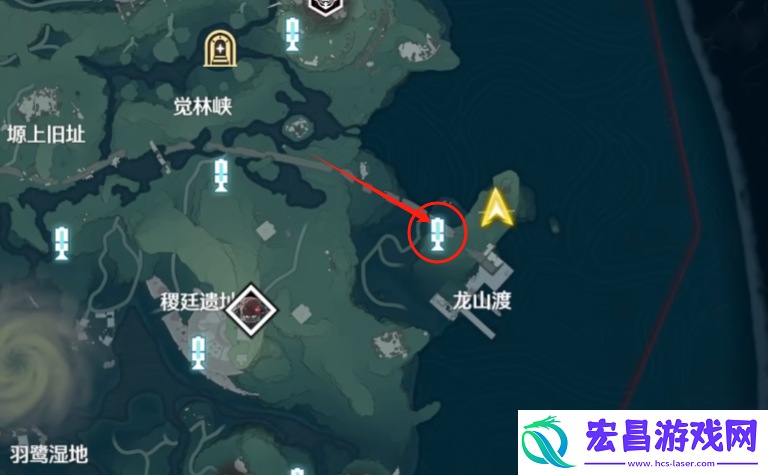 鸣潮历史学家五个灯塔在哪里