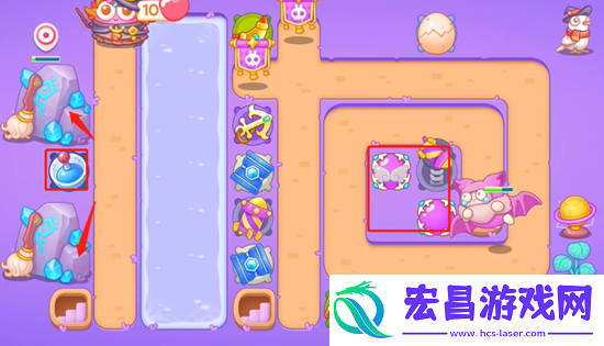 保卫萝卜4阿波与魔法宝藏11关攻略