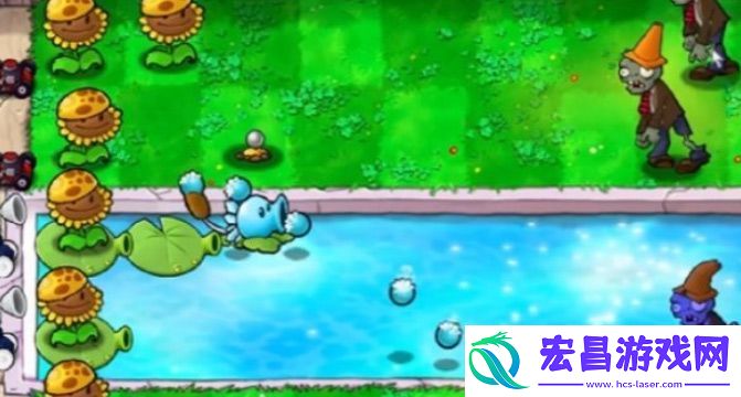 植物大战僵尸杂交版冒险模式14关怎么打