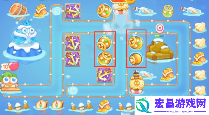 保卫萝卜4天下第一汤第7关如何通关