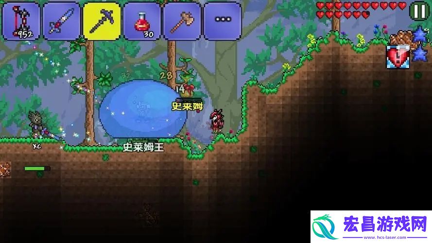 泰拉瑞亚灾龙篙史莱姆在哪里