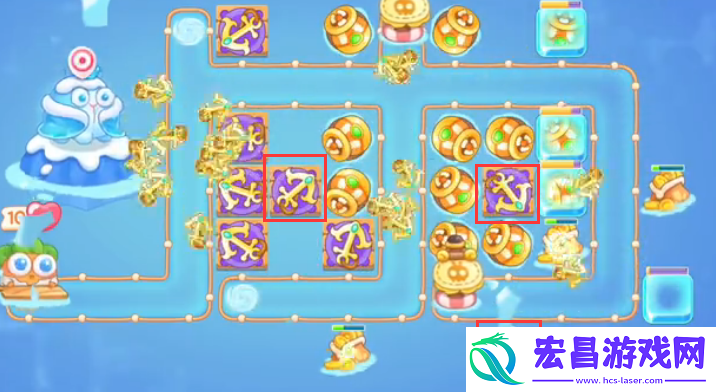 保卫萝卜4天下第一汤第7关如何通关