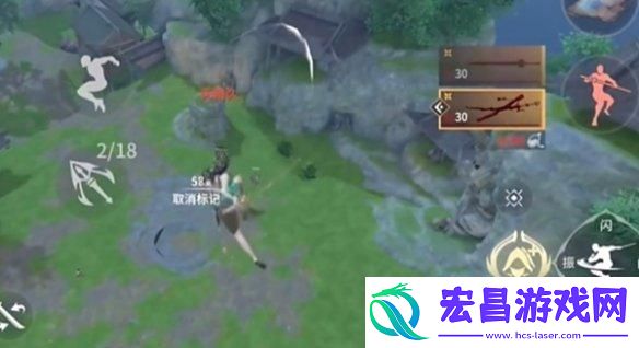永劫无间手游空中蓄力怎么操作