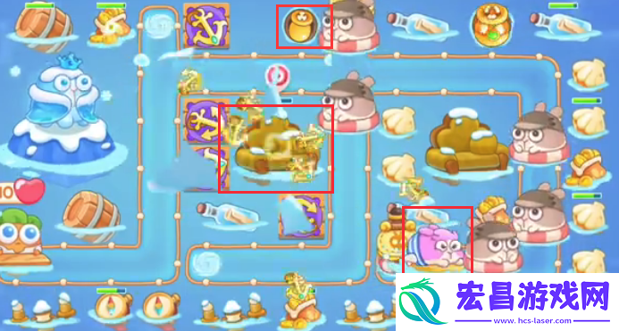 保卫萝卜4天下第一汤第7关如何通关