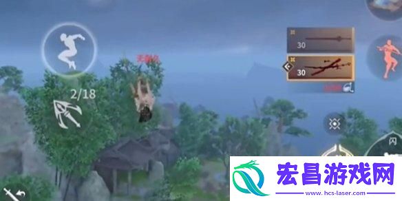 永劫无间手游空中蓄力怎么操作