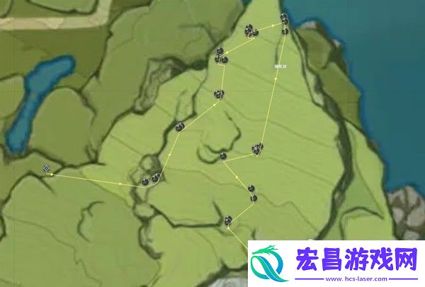 原神41版本塞西莉亚花采集路线攻略