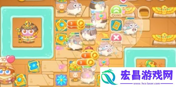 保卫萝卜4法老归来第4关通关图文详解