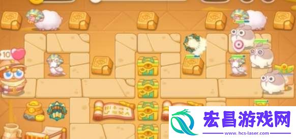 保卫萝卜4法老归来第1关怎么过关