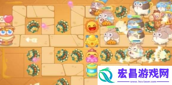 保卫萝卜4法老归来第1关怎么过关