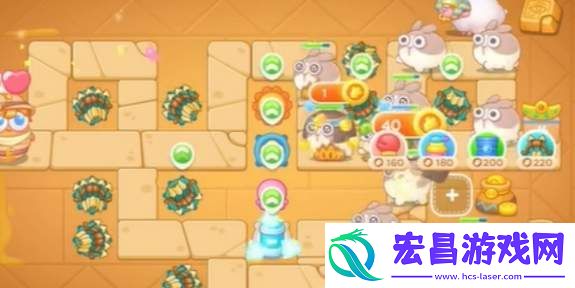 保卫萝卜4法老归来第1关怎么过关