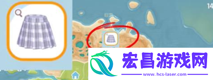 心动小镇格纹百褶裙获取方法