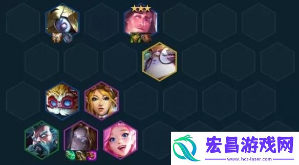 云顶之弈白学名流阵容怎么搭配