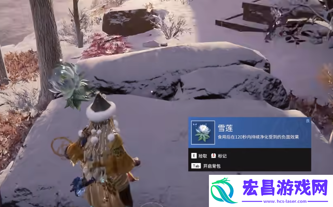 永劫无间手游雪莲位置
