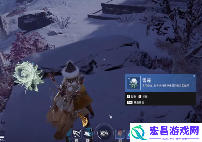 永劫无间手游雪莲位置