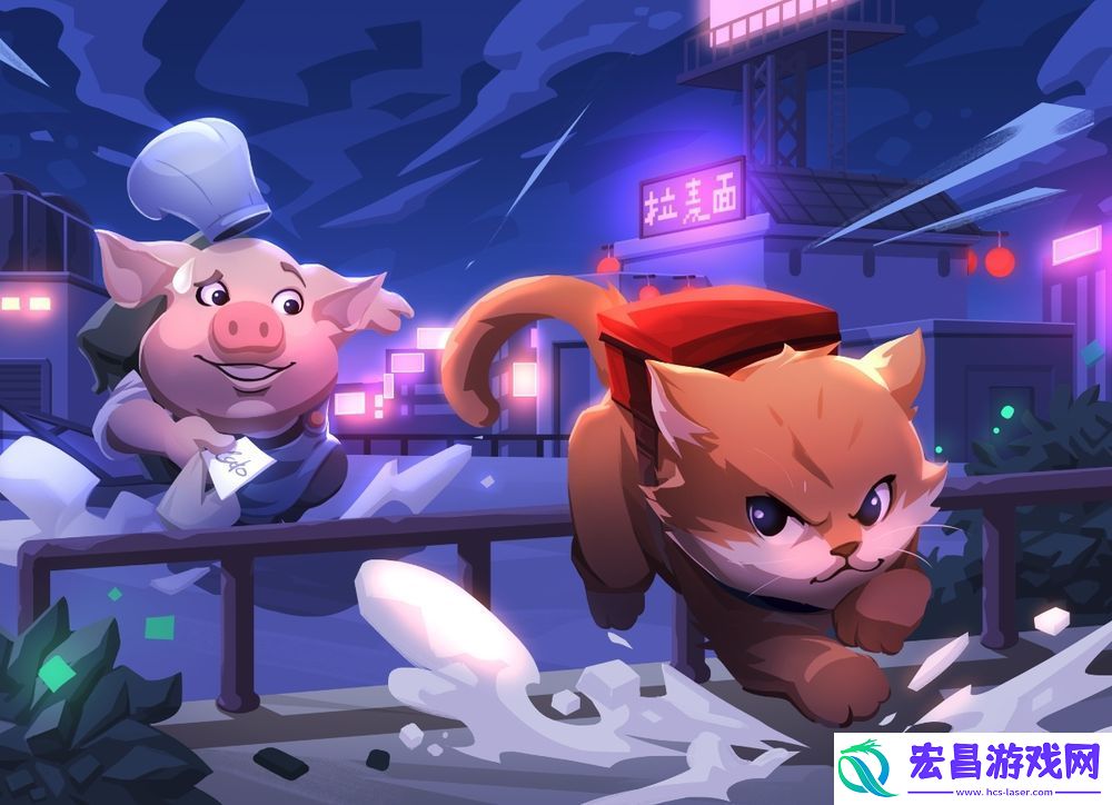 喵急送Hirocato玩家将扮演猫咪在末世城市送货奔跑