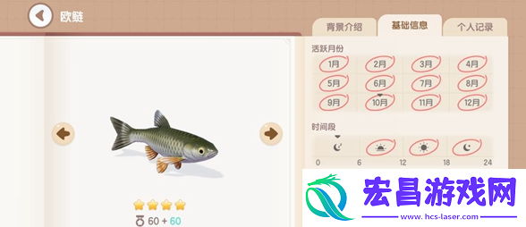 心动小镇欧鲢怎么钓