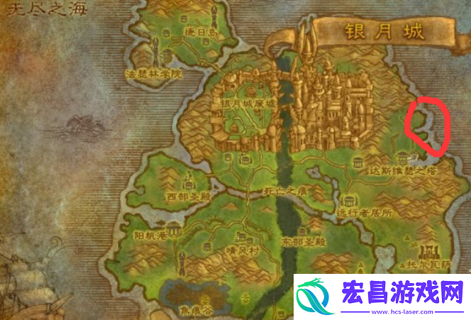 魔兽世界碧风海岸在哪里
