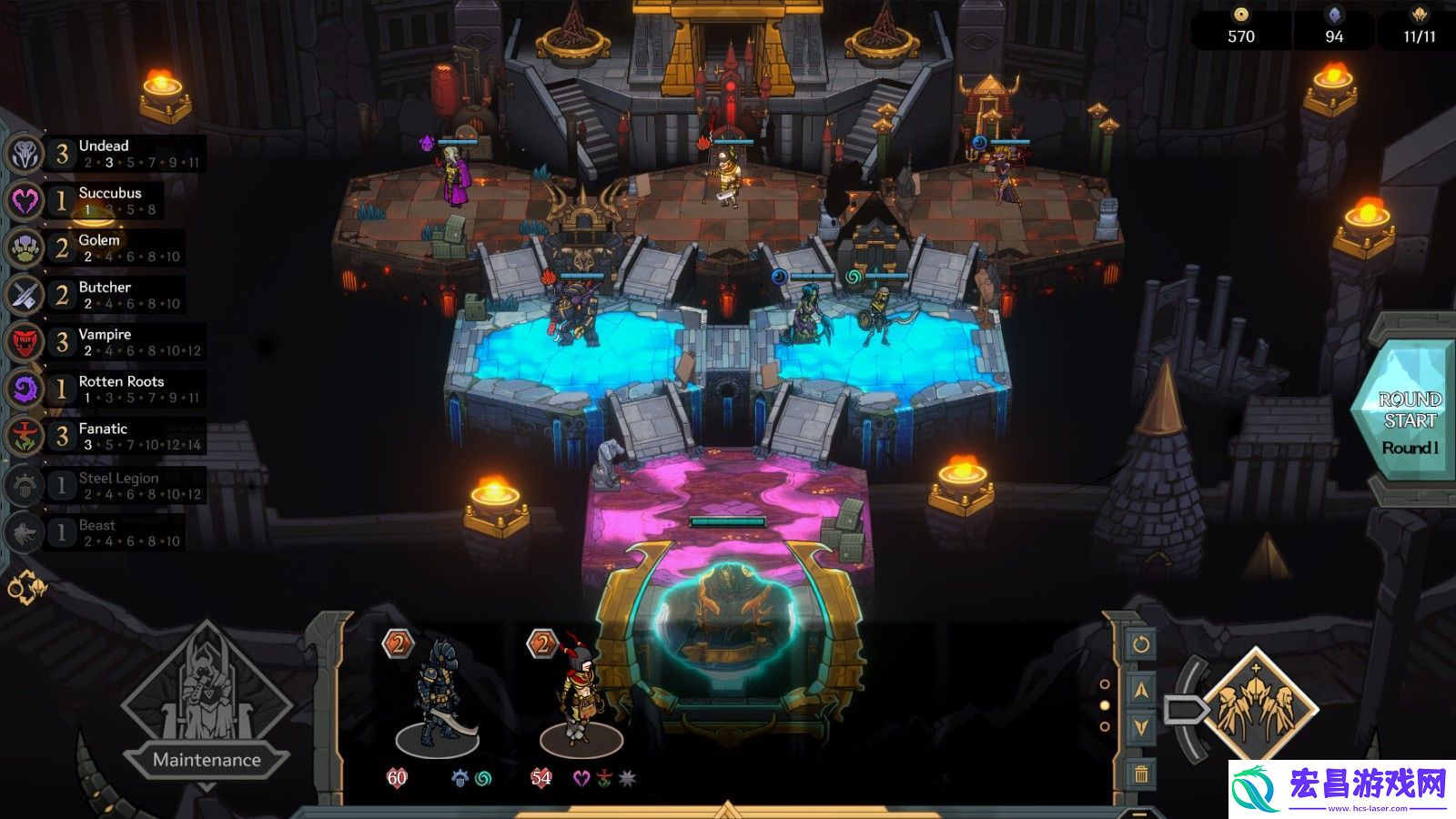 塔防牌组构建游戏地下城君主体验版已在Steam推出