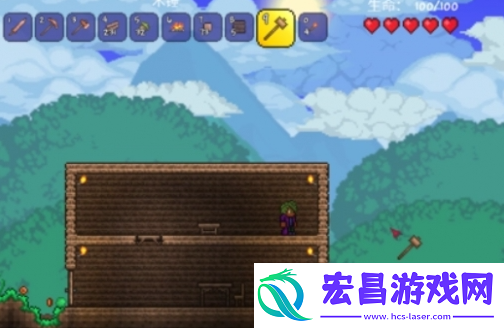 泰拉瑞亚背景墙怎么铲除