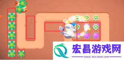 保卫萝卜4饿龙传说第二关怎么过
