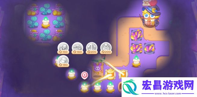 保卫萝卜4阿波与魔法宝藏第三十五关攻略