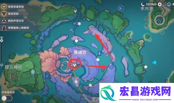 原神渊下宫键纹位置攻略