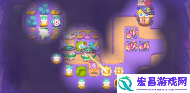 保卫萝卜4阿波与魔法宝藏第三十五关攻略