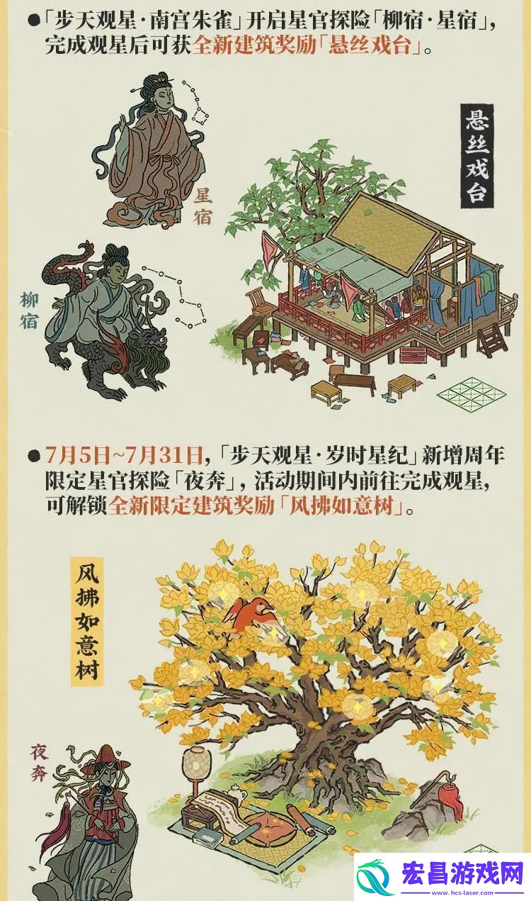 江南百景图4周年活动一览