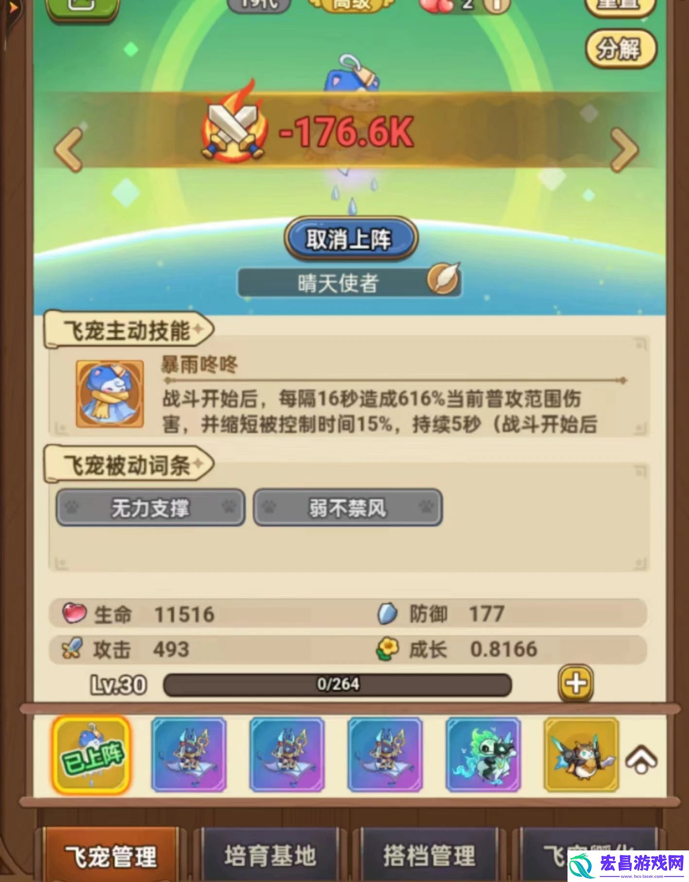 冒险大作战飞宠灰色词条是什么