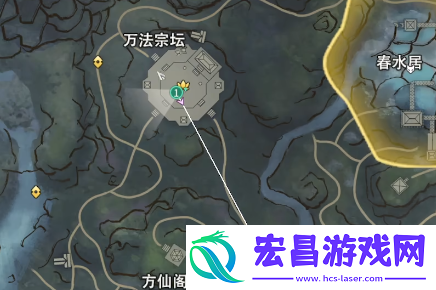 永劫无间手游万法宗坛附近有什么