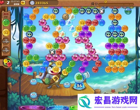 开心泡泡猫161关―170关地图参考