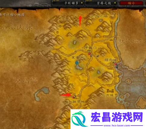 魔兽世界怀旧服艾萨拉怎么去