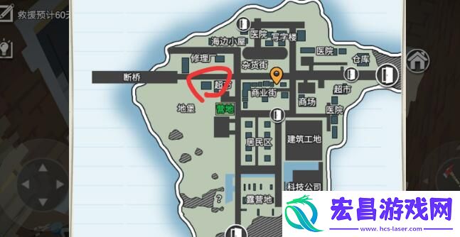 行荒之路东威尔镇地图探索一览